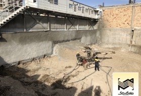 عملیات پایدارسازی پروژه شهرک گلستان